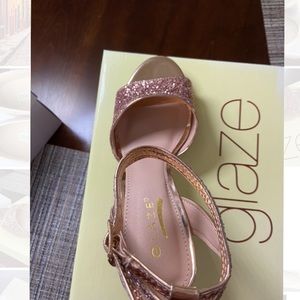 Glaze RoseGold Heels